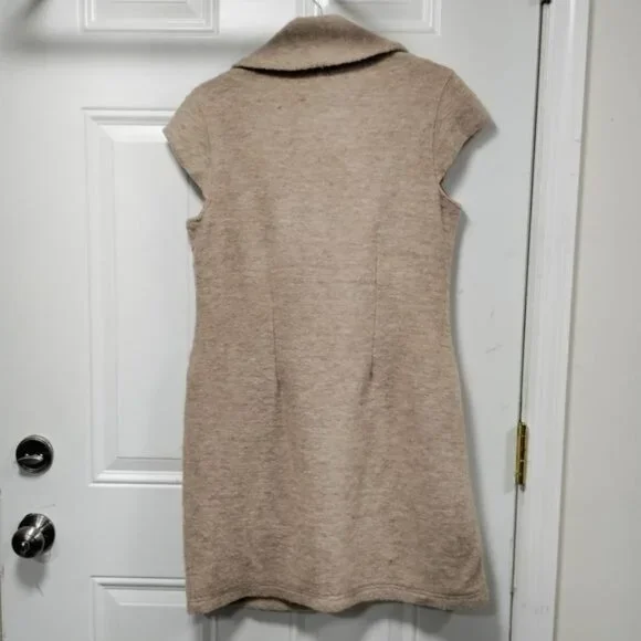 The NWT Cynthia Rowley Mohair Wool, Blend Oversized Sweater Dress in Size L - Picture 6 of 12